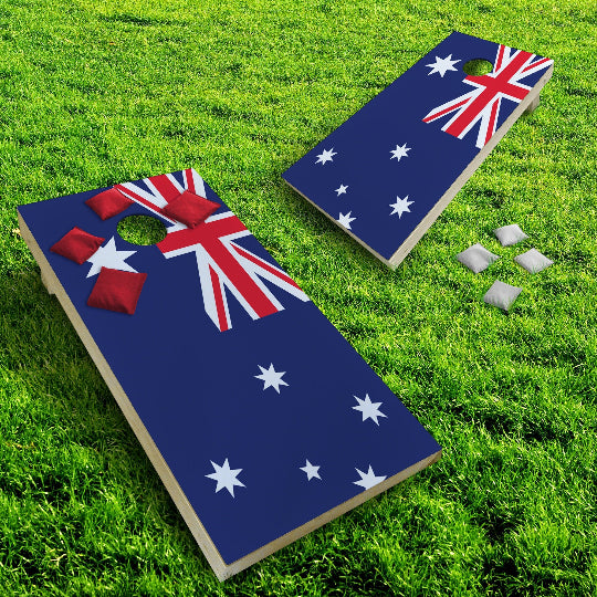 Australian Flag Cornhole Boards