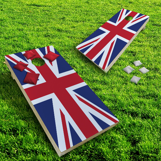UK Flag Cornhole Boards